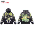 VALE USA Valley Dreams Skull Graphic Zip Hoodie — hero