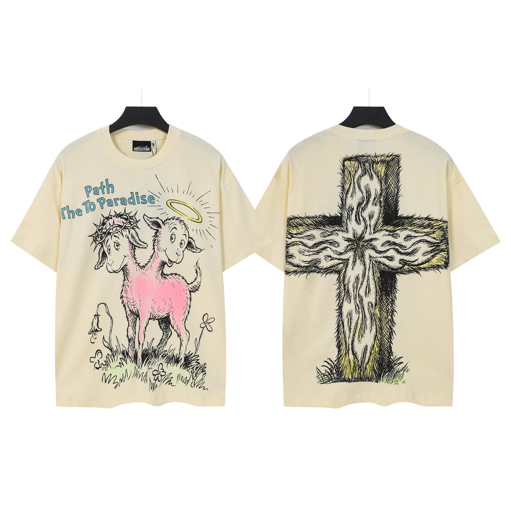 Hellstar Path The To Paradise Goat Graphic T-Shirt — hero