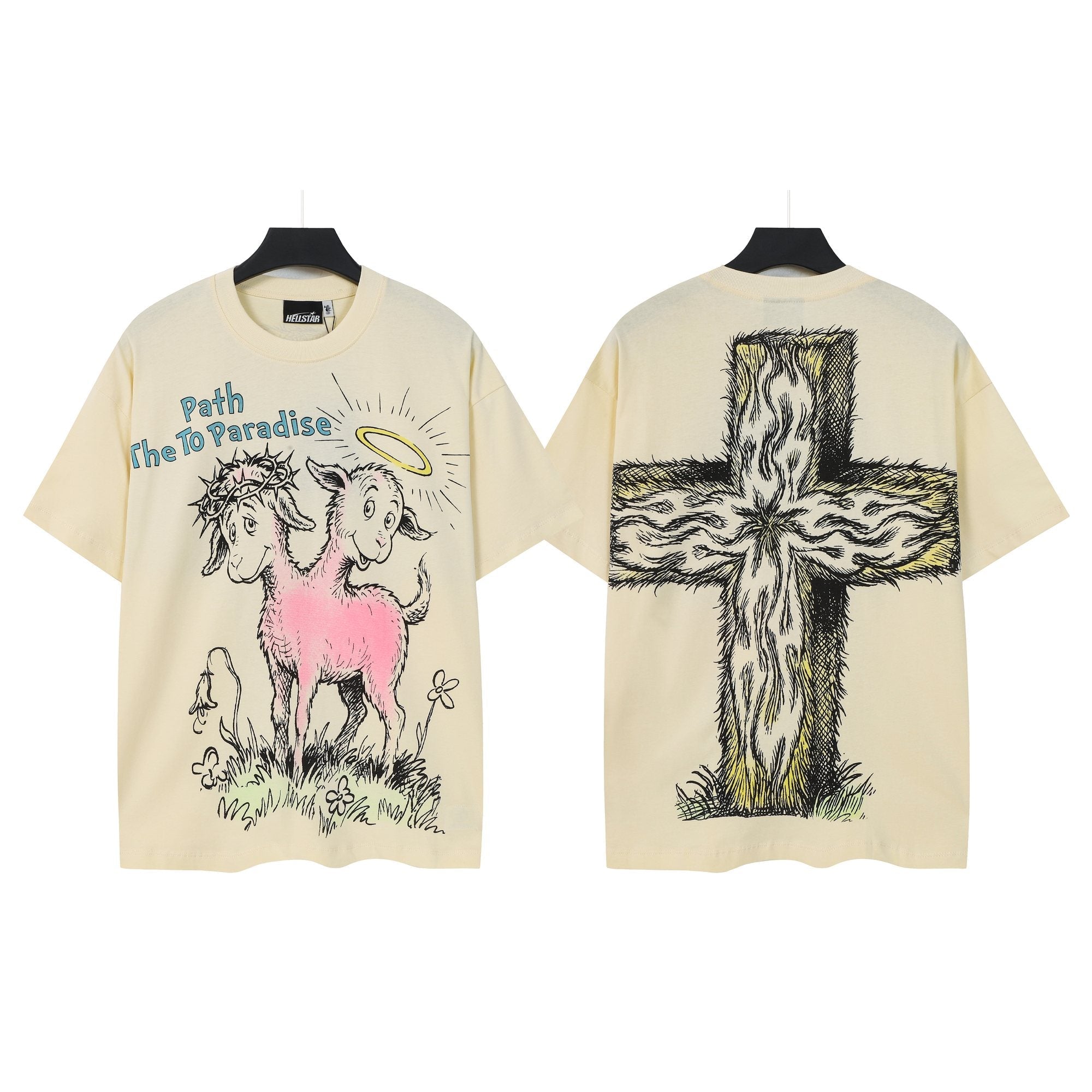 Hellstar Path The To Paradise Goat Graphic T-Shirt — hero