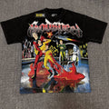 Godspeed Washed Black Graphic Short-Sleeve T-Shirt — hero