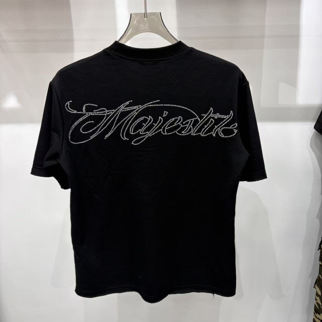 MAJESTIK Script Graphic Short-Sleeve T-Shirt — hero