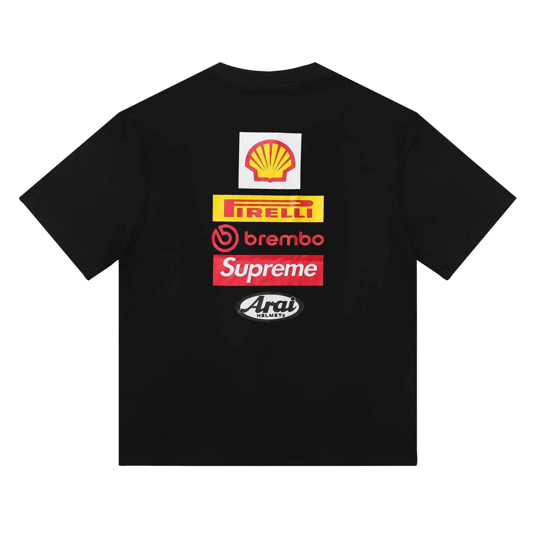 Supreme Ducati Sponsor Graphic Short-Sleeve T-Shirt — back