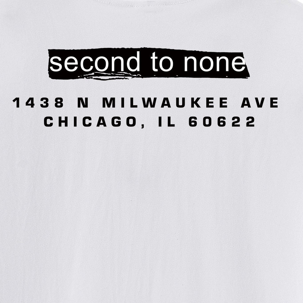 Supreme Chicago Store Opening Graphic Short-Sleeve T-Shirt — detail