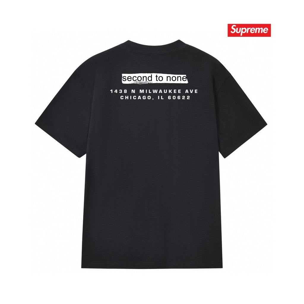 Supreme Chicago Store Opening Graphic Short-Sleeve T-Shirt — back