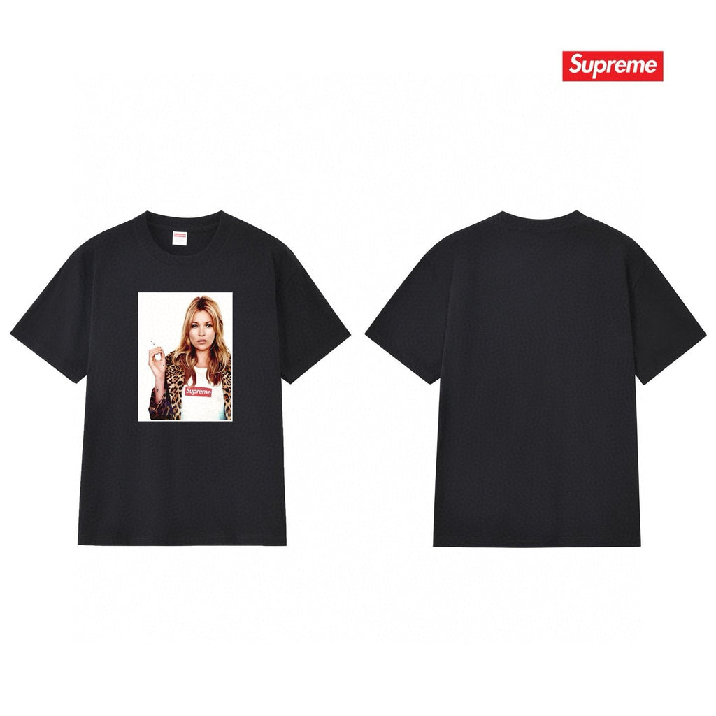 Supreme Kate Moss Portrait Graphic T-Shirt — back