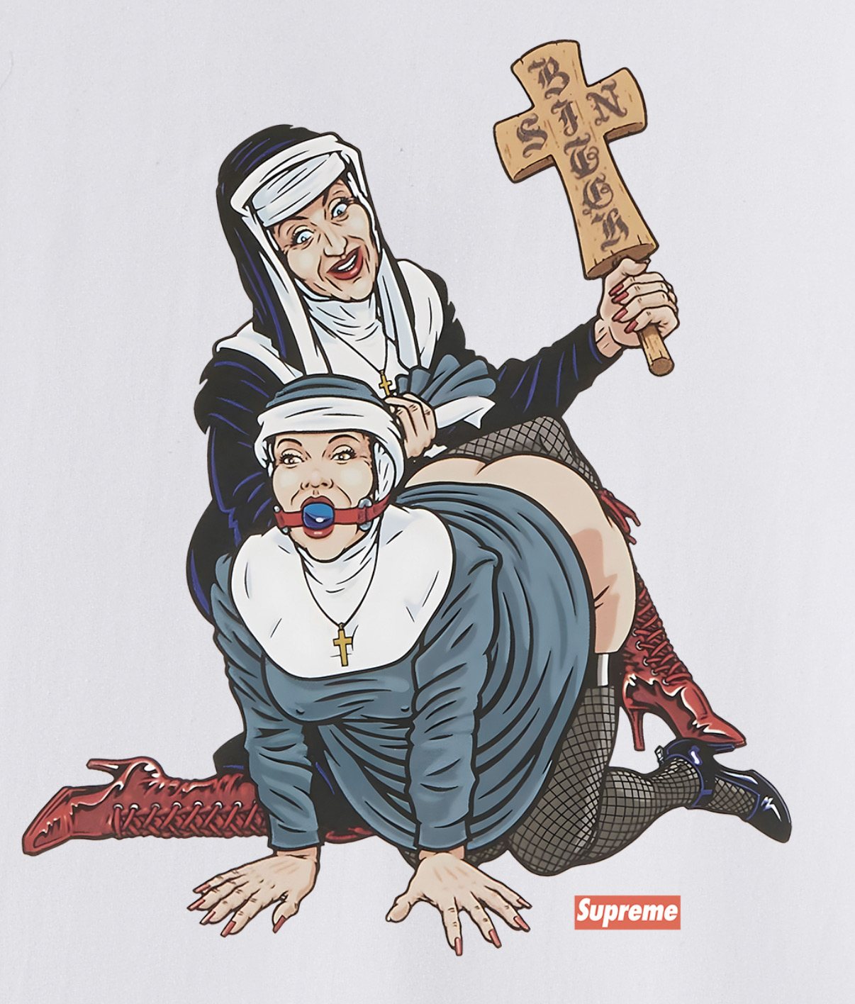 Supreme Graphic Short-Sleeve T-Shirt — detail