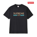 Supreme Milano Gold/Blue Graphic T-Shirt — hero
