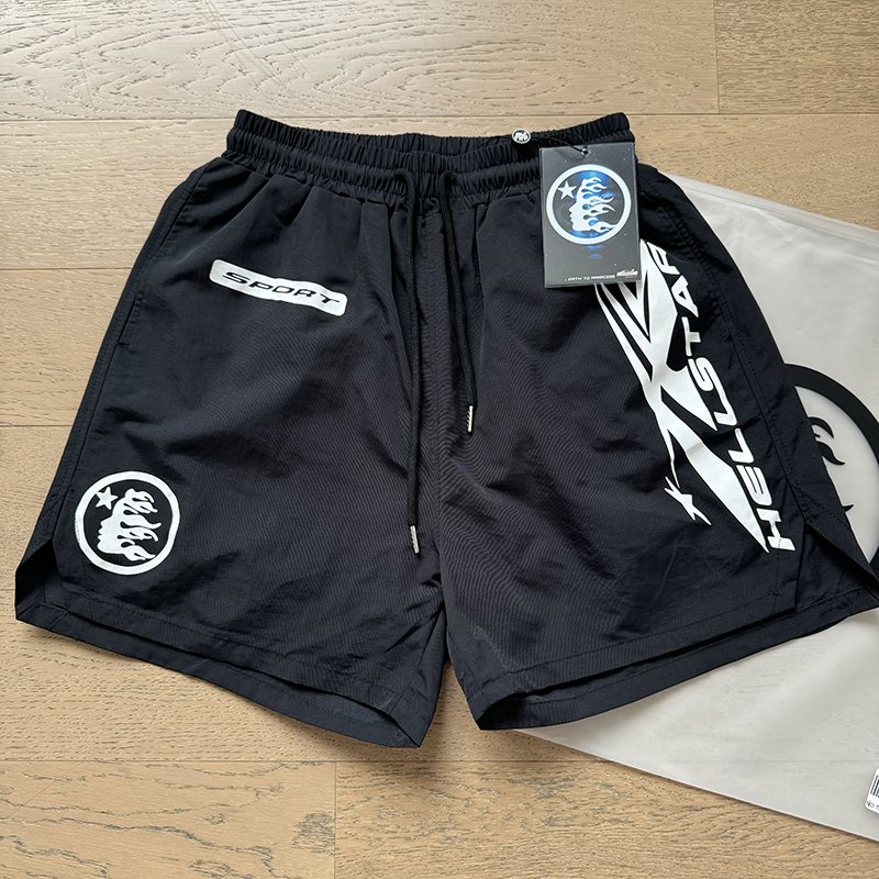 Hellstar Sport Graphic Shorts — context