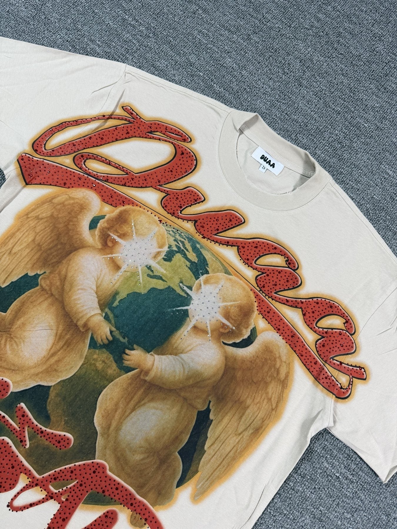 DUAA New Age Graphic Short-Sleeve T-Shirt — detail