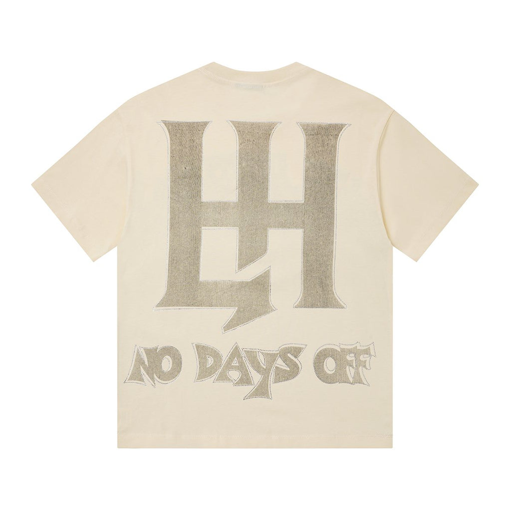 Life Hustlere No Days Off Angel Graphic T-Shirt — back