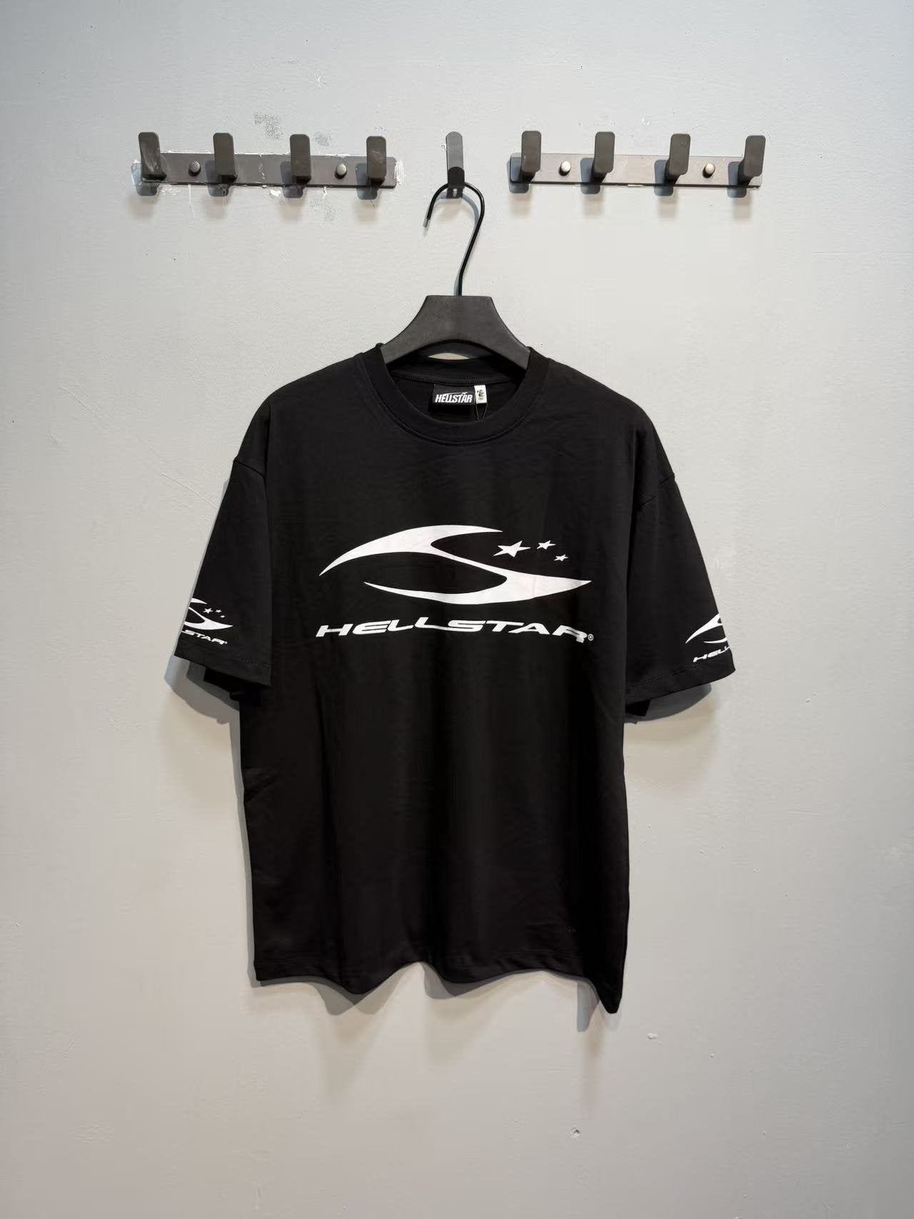 Hellstar Front & Back Graphic Short-Sleeve T-Shirt — front