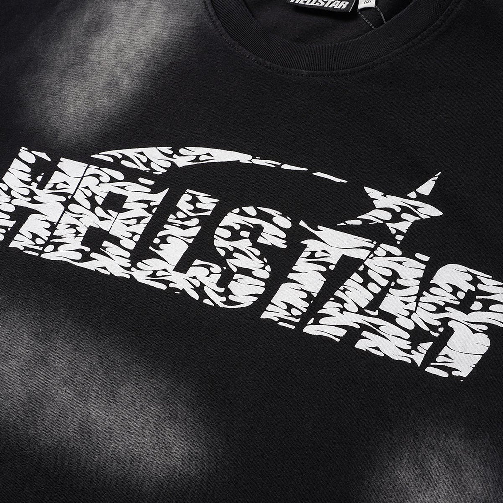 Hellstar Circular Back Graphic Short-Sleeve T-Shirt — detail