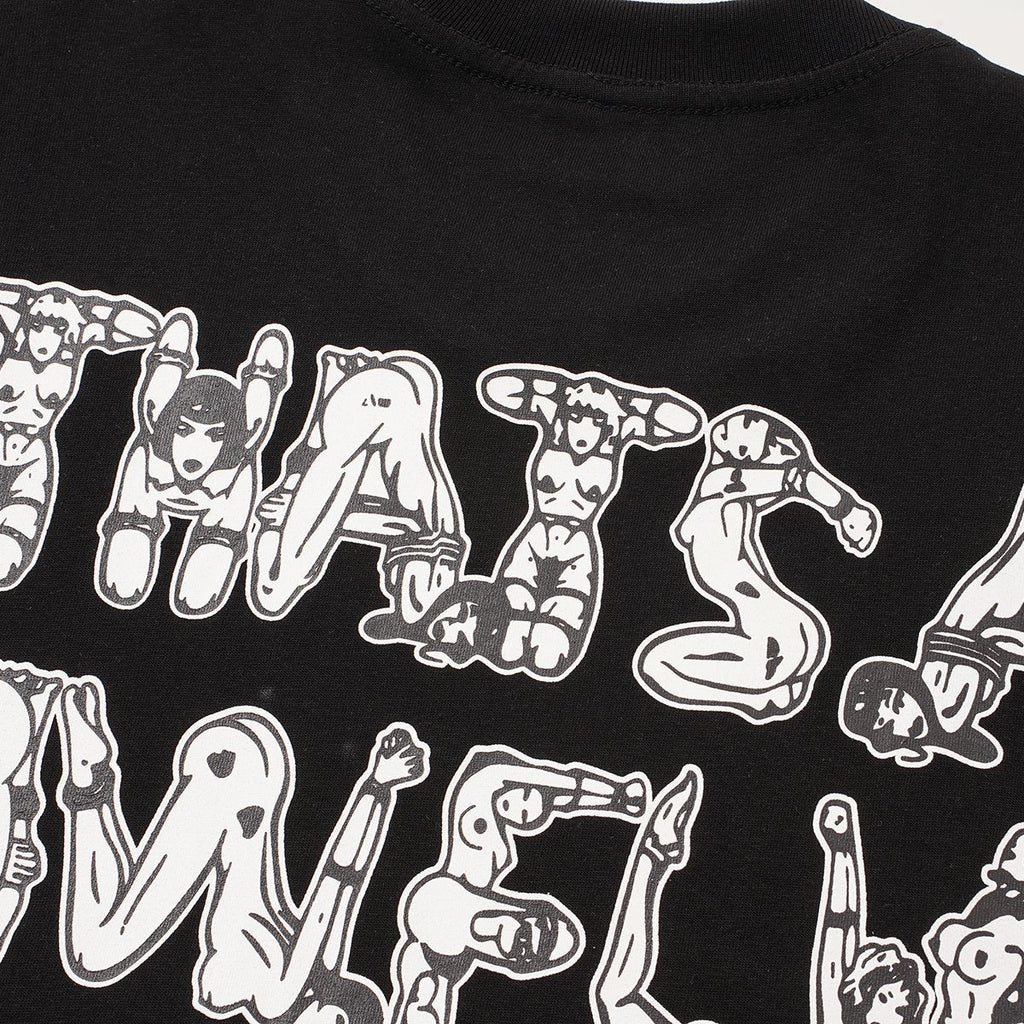THAT'S A AWFUL LOT OF COUGH SYRUP Front & Back Graphic T-Shirt — detail