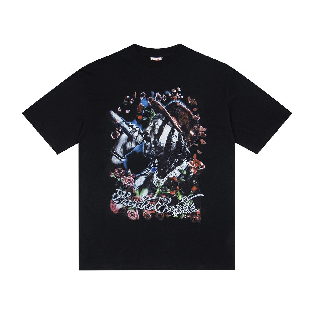 ASAALL Portrait Rose Graphic T-Shirt — hero