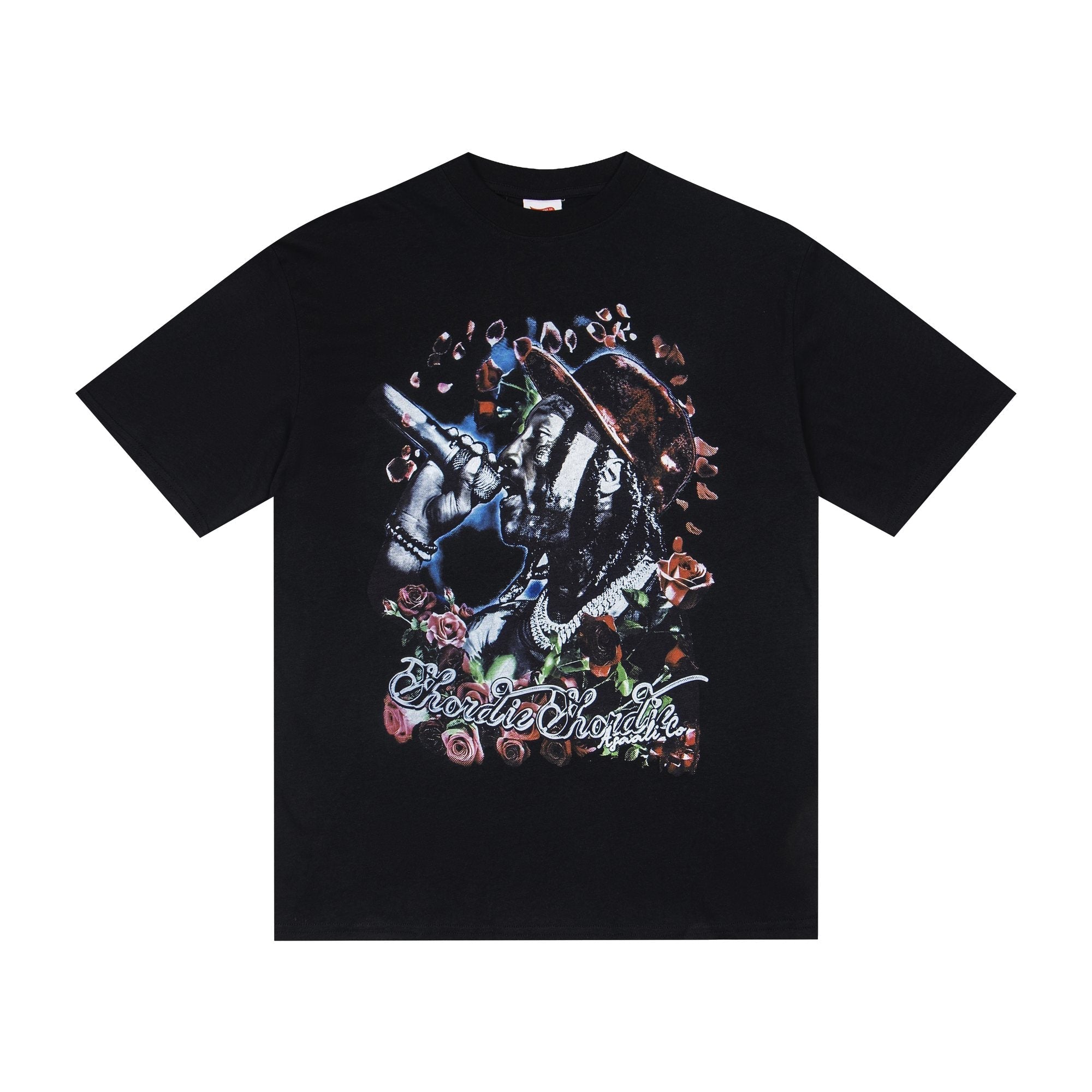 ASAALL Portrait Rose Graphic T-Shirt — hero