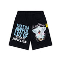 THAT'S A AWFUL LOT OF COUGH SYRUP Black Graphic Shorts — hero