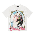 SAINT Portrait & Cross Graphic Short-Sleeve T-Shirt — hero