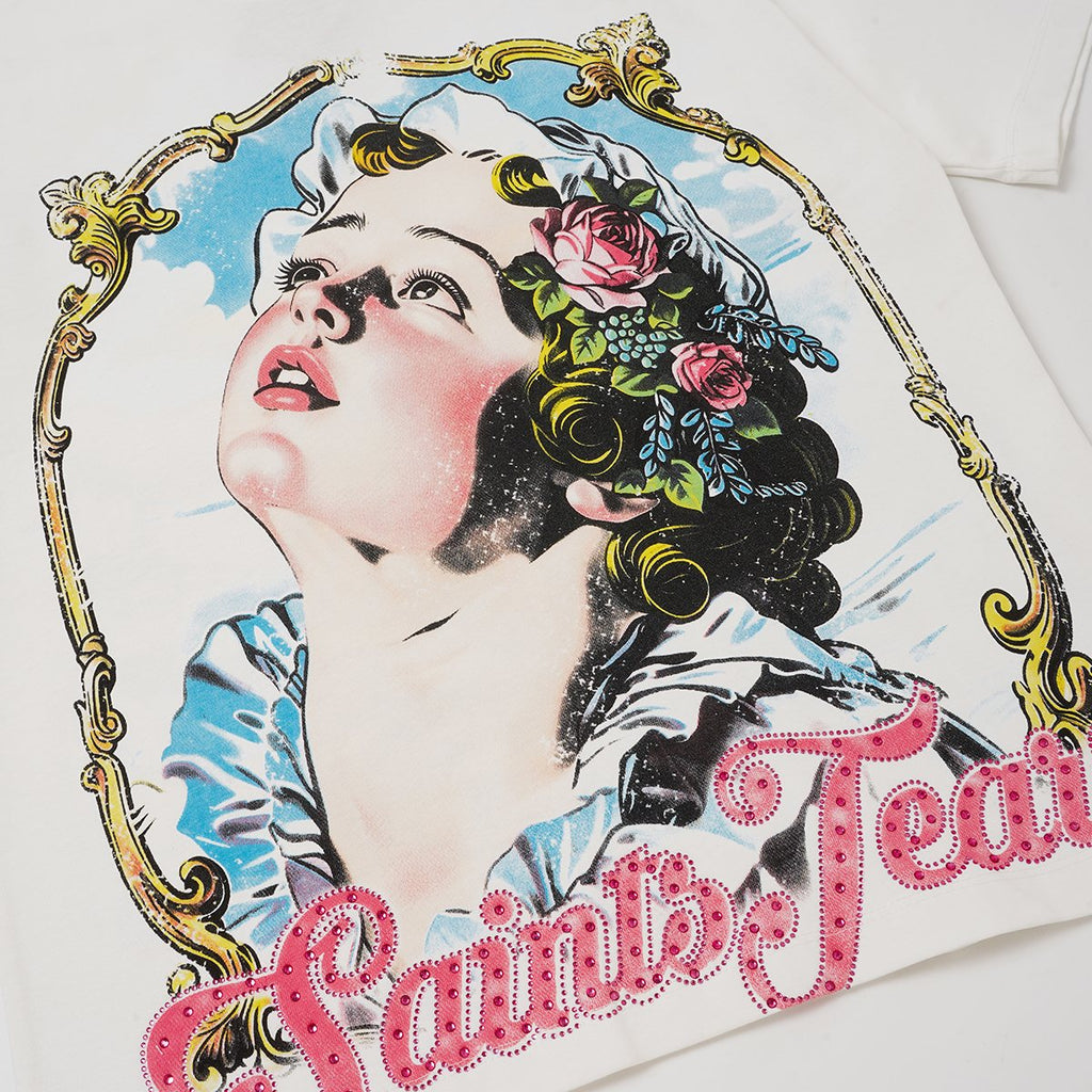 SAINT Portrait & Cross Graphic Short-Sleeve T-Shirt — detail