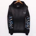 AMIRI Theatre Masks Rose Graphic Hoodie — hero