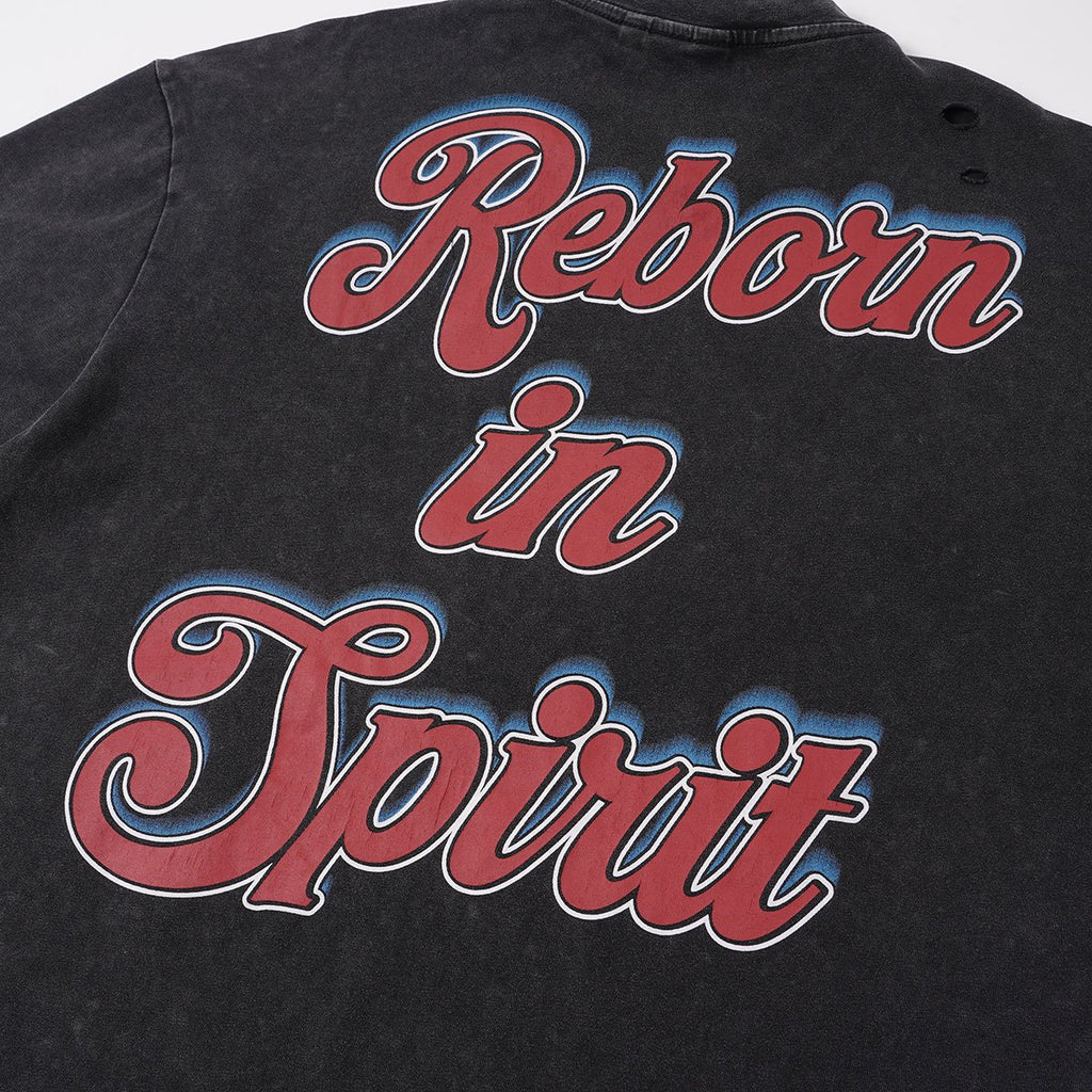 SAINT Reborn in Spirit Graphic T-Shirt — detail