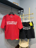 THAT'S A AWFUL LOT OF COUGH SYRUP Short-Sleeve Set — front