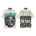 Hellstar Future Neon Face Graphic T-Shirt — front
