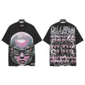 Hellstar Dedication To The World Face Graphic T-Shirt — front