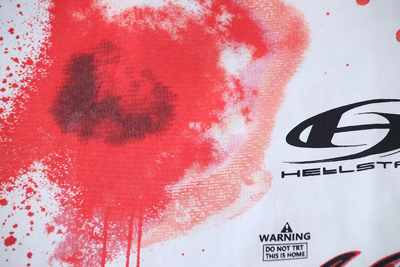 Hellstar Anti 666 Graphic Short-Sleeve T-Shirt — detail