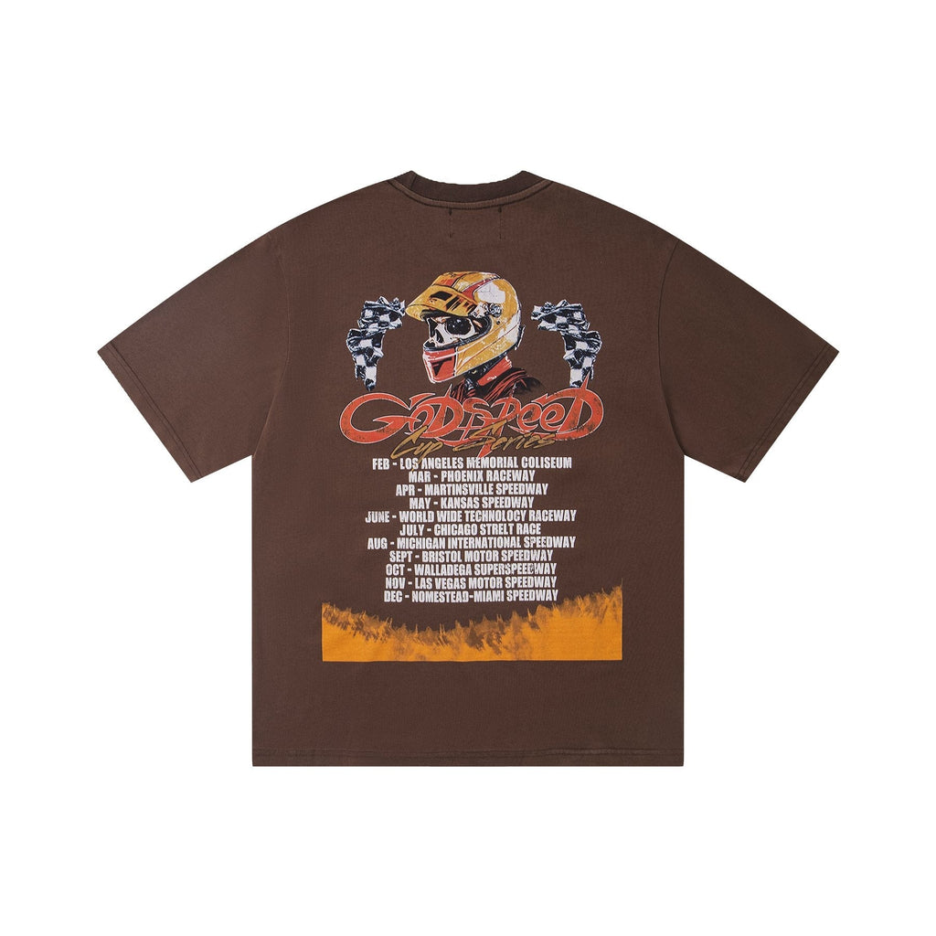Godspeed Fast Series Racing Graphic T-Shirt — back