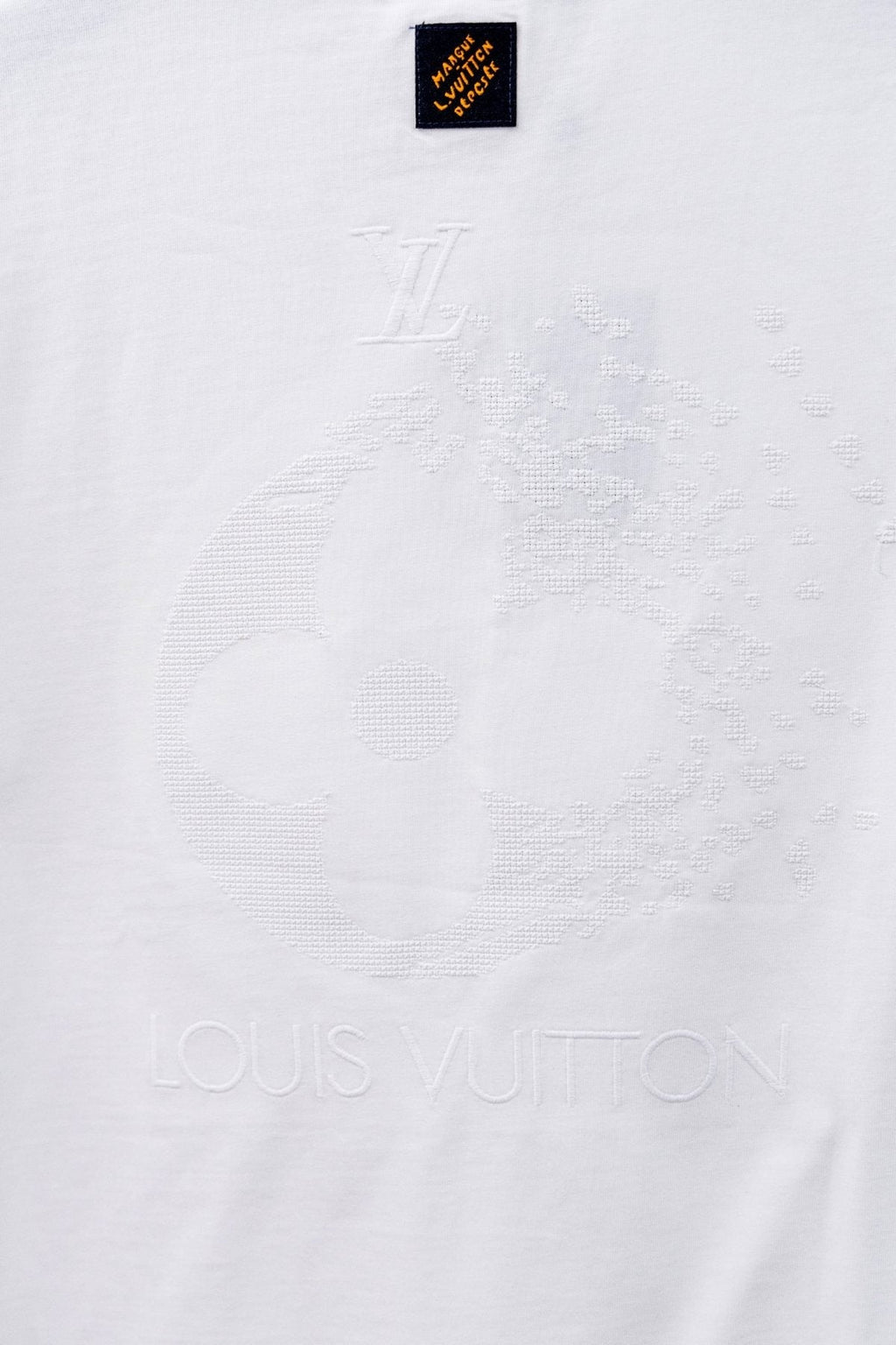 Louis Vuitton*LV Tonal Floral Graphic Short-Sleeve T-Shirt — detail