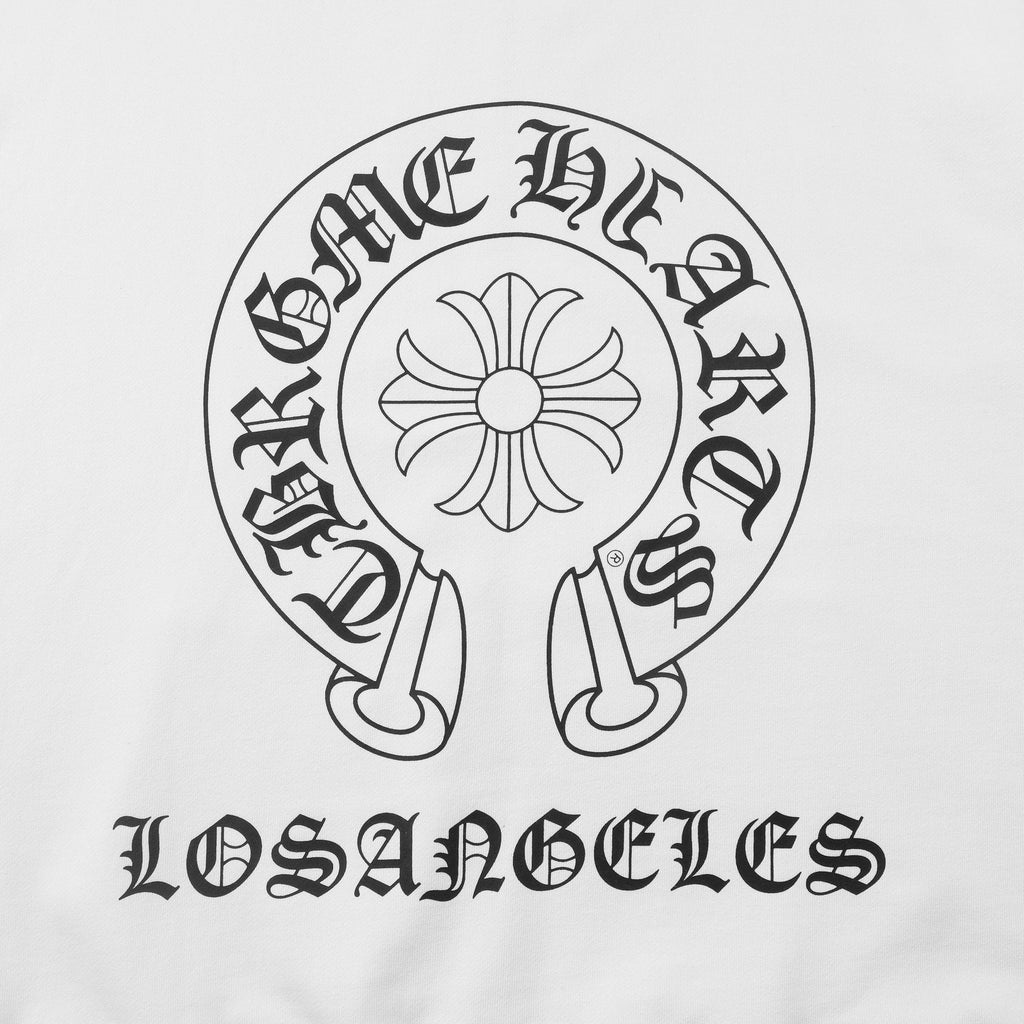 Chrome Hearts Horseshoe Graphic Zip Hoodie — detail