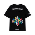 Chrome Hearts Rainbow Horseshoe Cross Graphic T-Shirt — hero