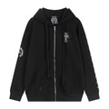 Chrome Hearts Horseshoe Cross Sanskrit Zip Hoodie — hero