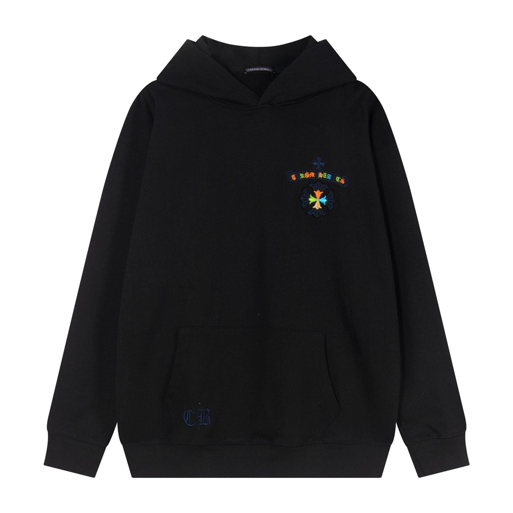 Chrome Hearts Rainbow Logo Embroidered Hoodie — hero