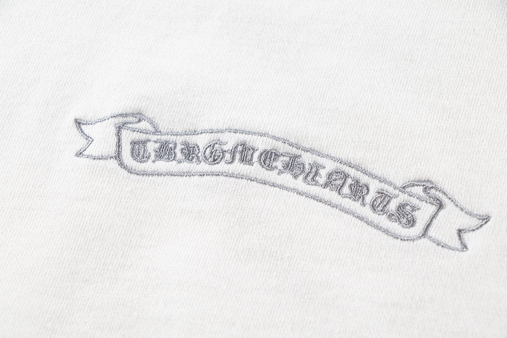 Chrome Hearts Rhinestone Horseshoe Applique Crewneck Sweatshirt — detail