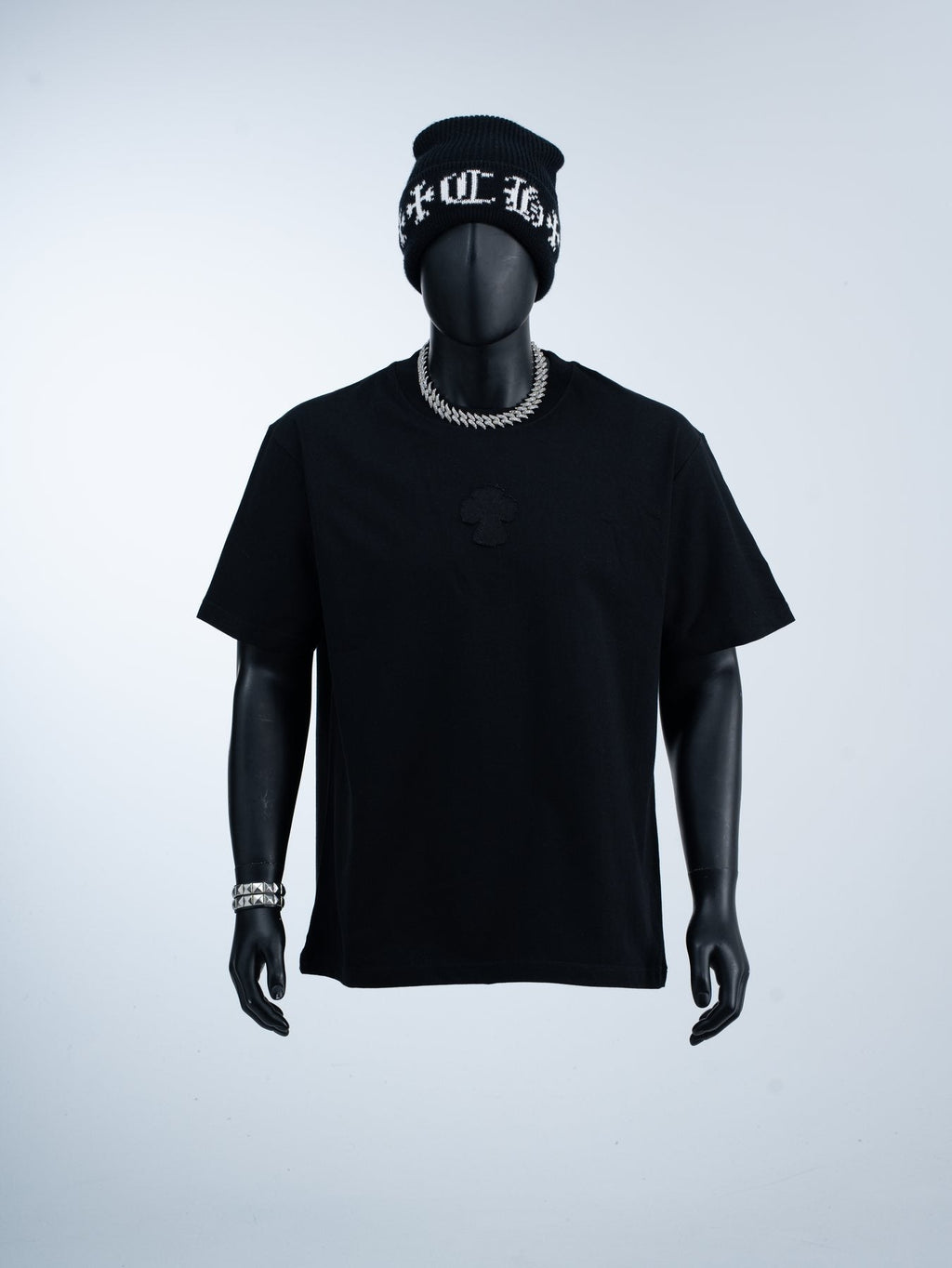 Chrome Hearts Tonal Cross Appliqué T-Shirt — front