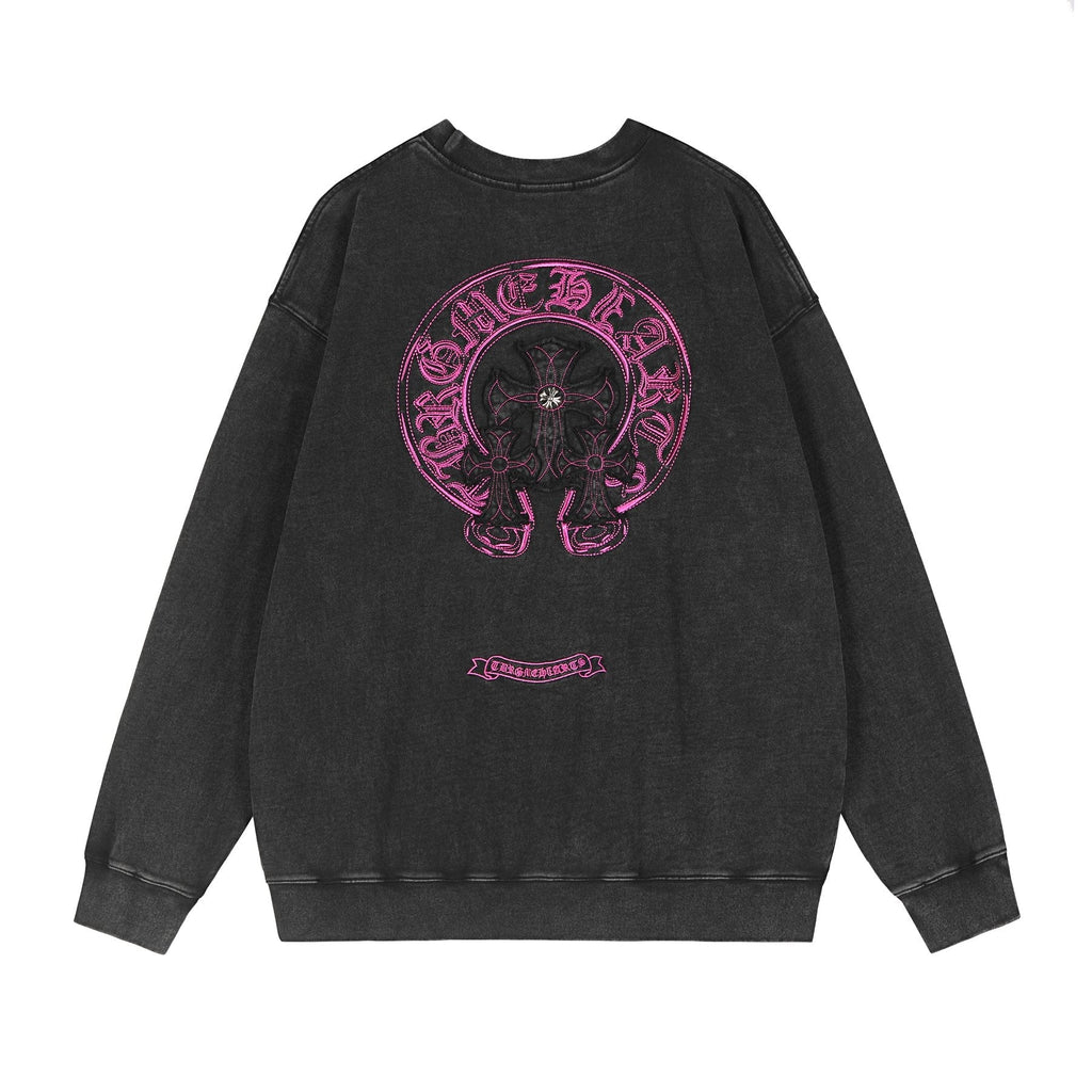 Chrome Hearts Cross Slogan Graphic Sweatshirt — back