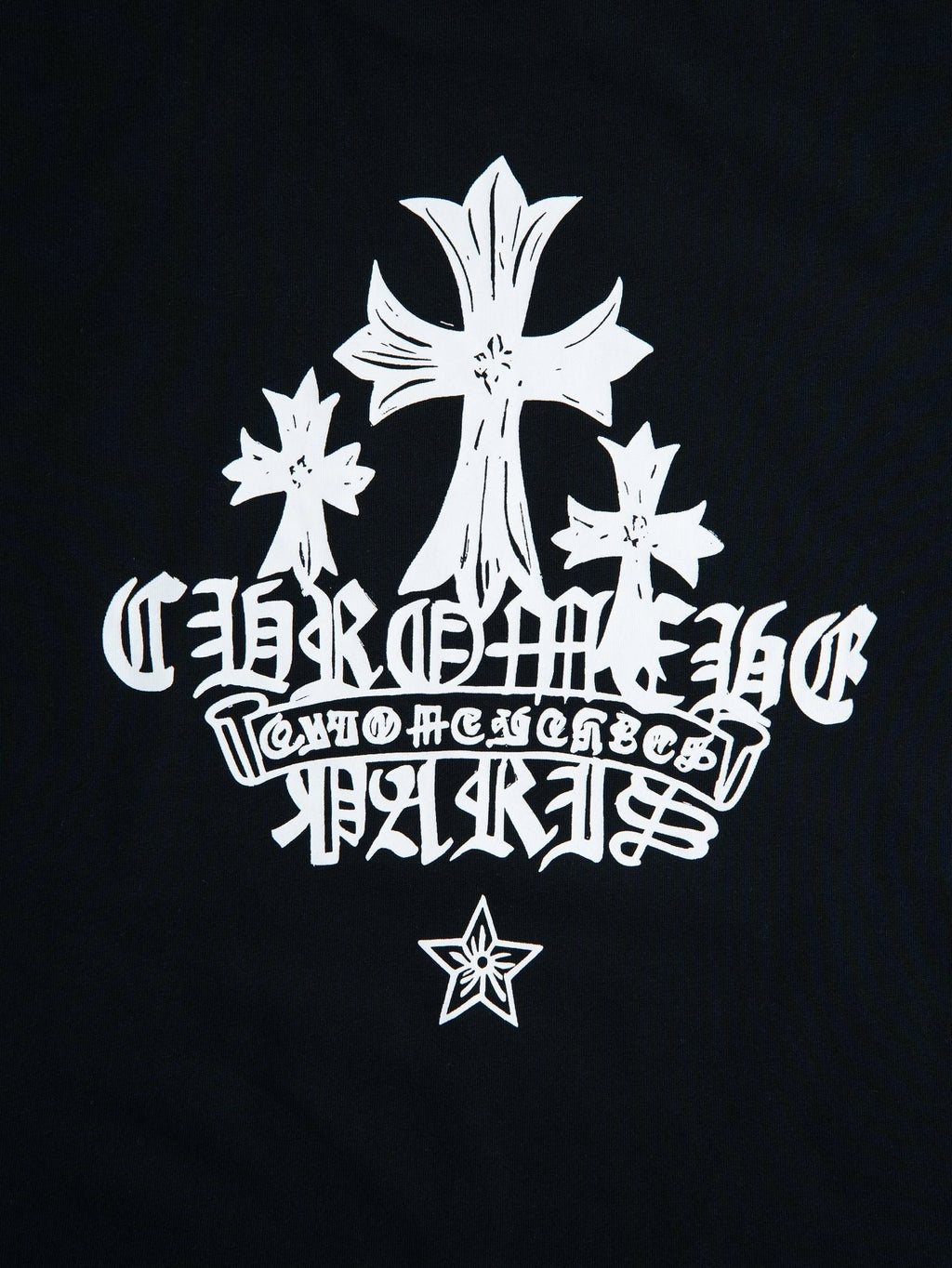 Chrome Hearts Cross Graphic Short-Sleeve T-Shirt — detail