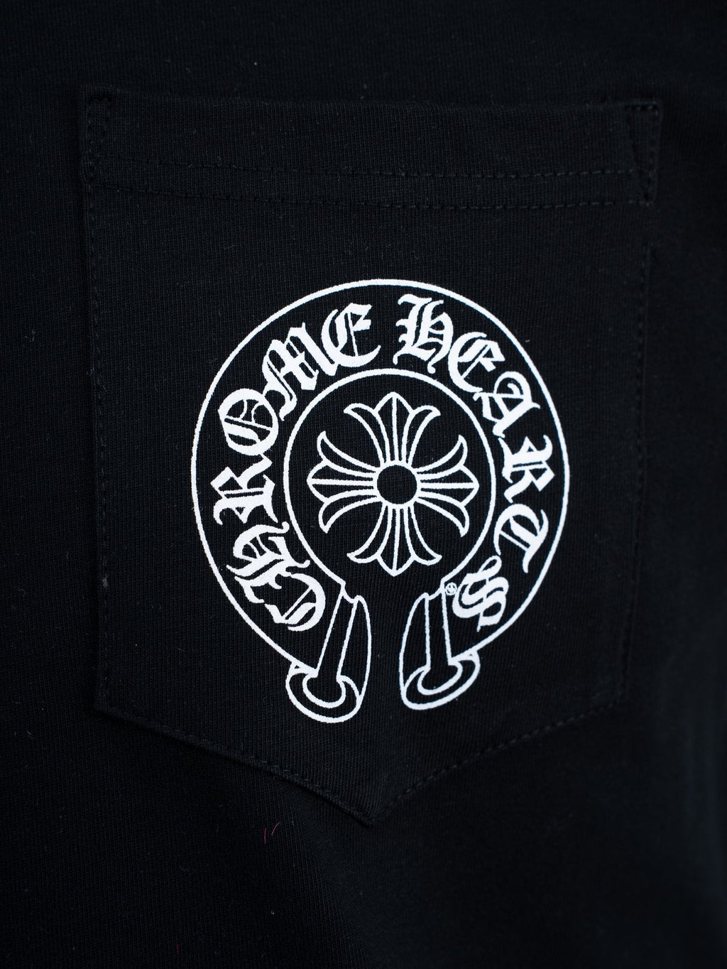 Chrome Hearts Horseshoe Graphic Pocket T-Shirt — detail