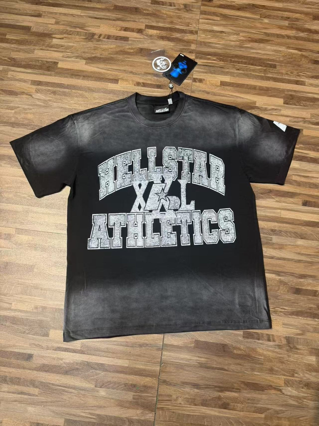 Hellstar Athletics Front & Back Graphic T-Shirt — front