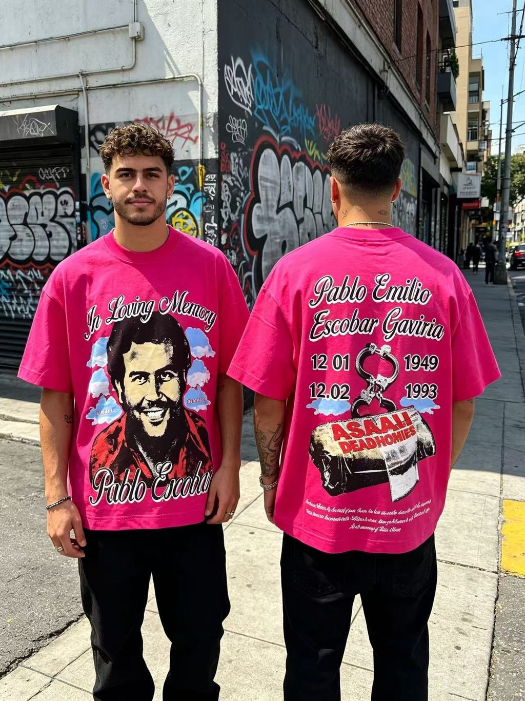 ASAALL Portrait Memorial Graphic T-Shirt — context
