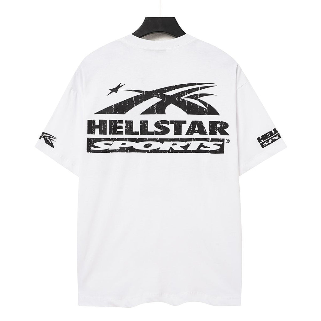 Hellstar Beat Us Sports Graphic T-Shirt — back
