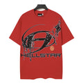 Hellstar Red Graphic Short-Sleeve T-Shirt — front