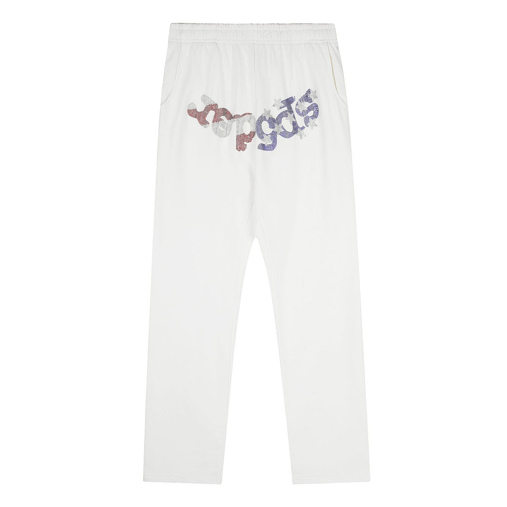 Sp5der Rhinestone Web Graphic Matching Set — front