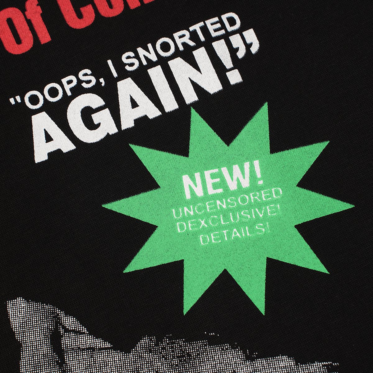 ASAALL Collage Graphic T-Shirt — detail