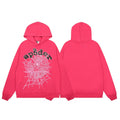 Sp5der Spiderweb Graphic Pullover Hoodie — hero
