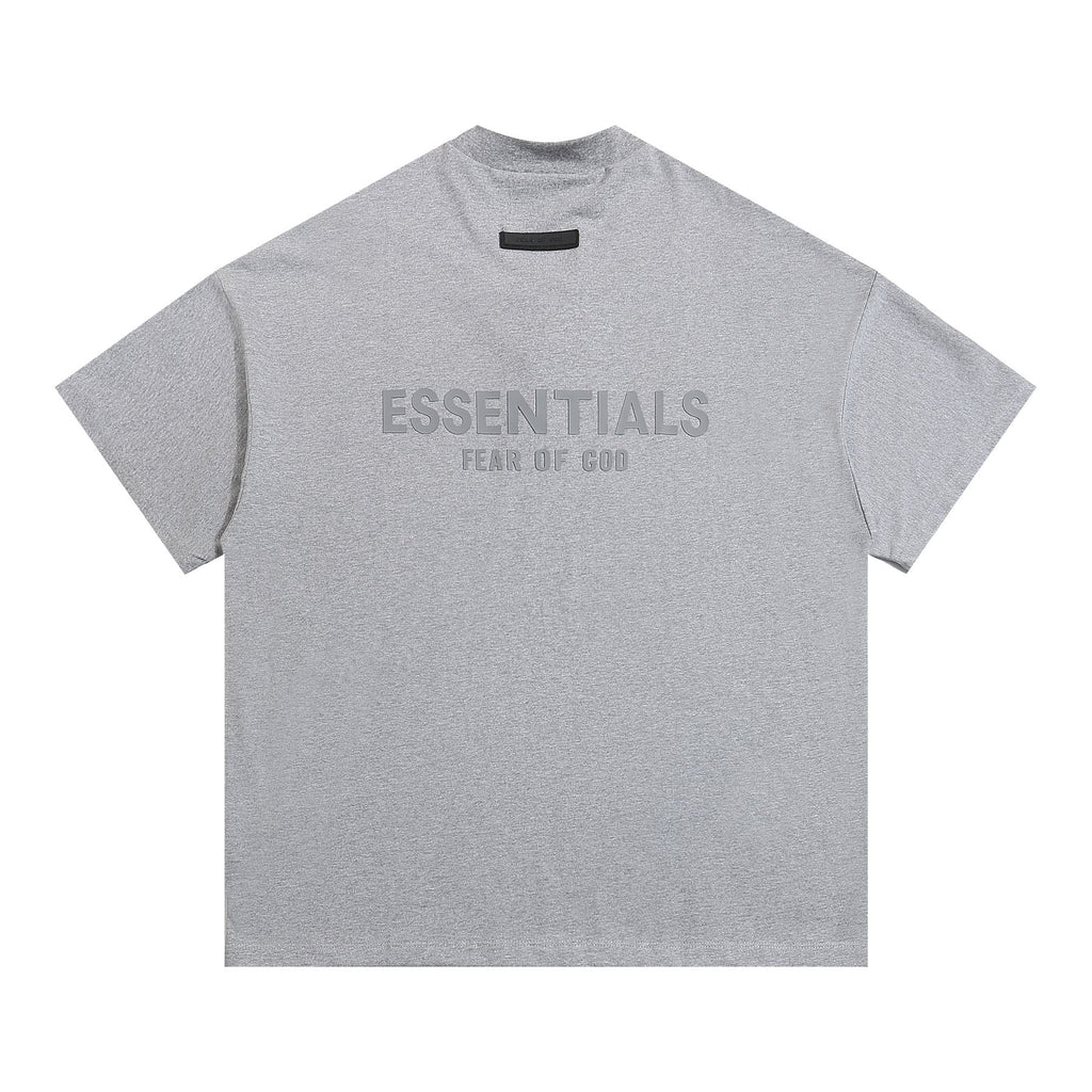 ESSENTIALS V-Notch Back Wordmark T-Shirt — back