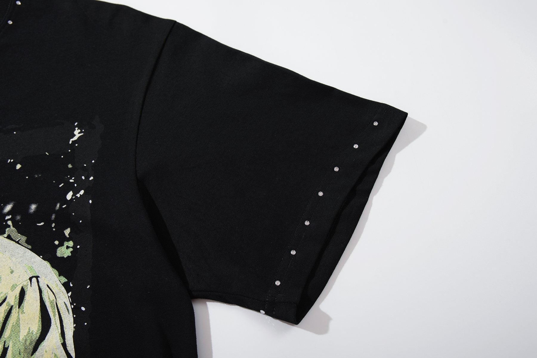 SUPPLY TEE Scientist Lab Studded Graphic T-Shirt — detail