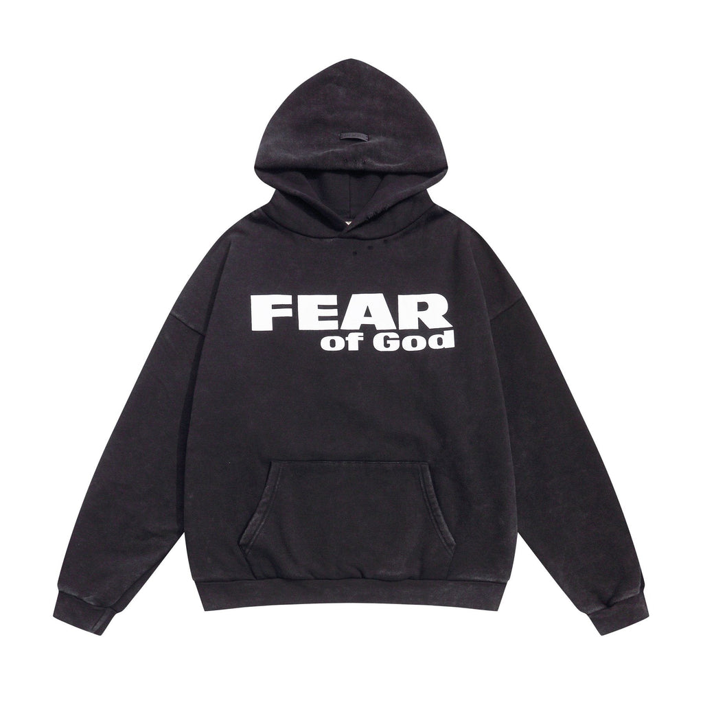 Fear of God Fear Is Gone Graphic Pullover Hoodie — front
