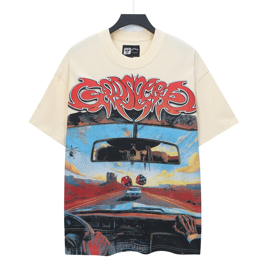 Godspeed Road Cockpit Graphic T-Shirt — front